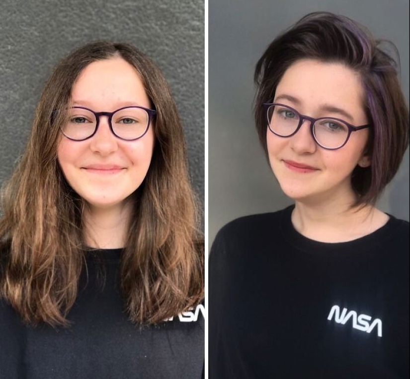 How well-chosen hairstyles change people: 33 photos before and after haircuts