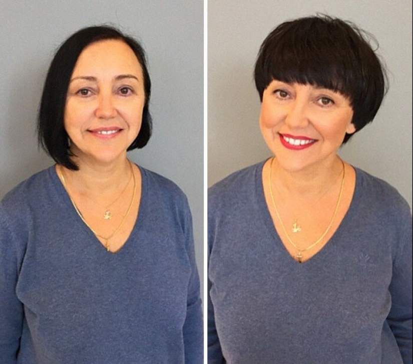 How well-chosen hairstyles change people: 33 photos before and after haircuts
