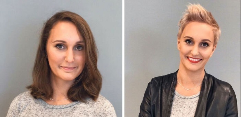 How well-chosen hairstyles change people: 33 photos before and after haircuts