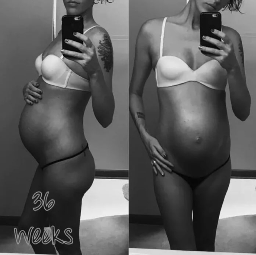 Huge legs, huge belly, huge everything: 22 photos about the reality of pregnant women