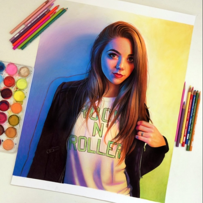 Hyperrealistic drawings by an Indian artist that are misleading