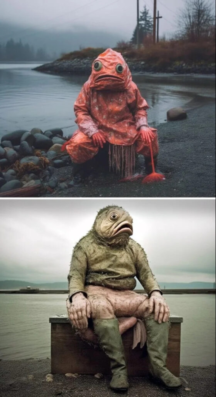 I am an artist - this is how I see it, or "Masterpieces" of a soulless neural network