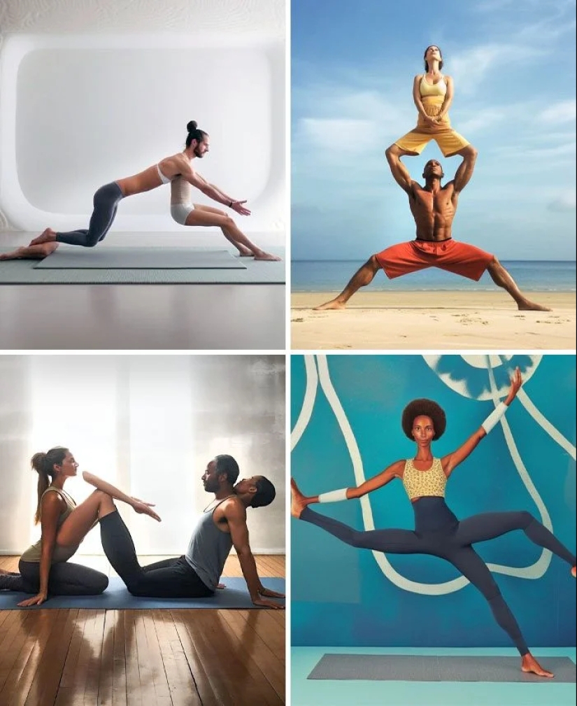 I am an artist - this is how I see it, or "Masterpieces" of a soulless neural network