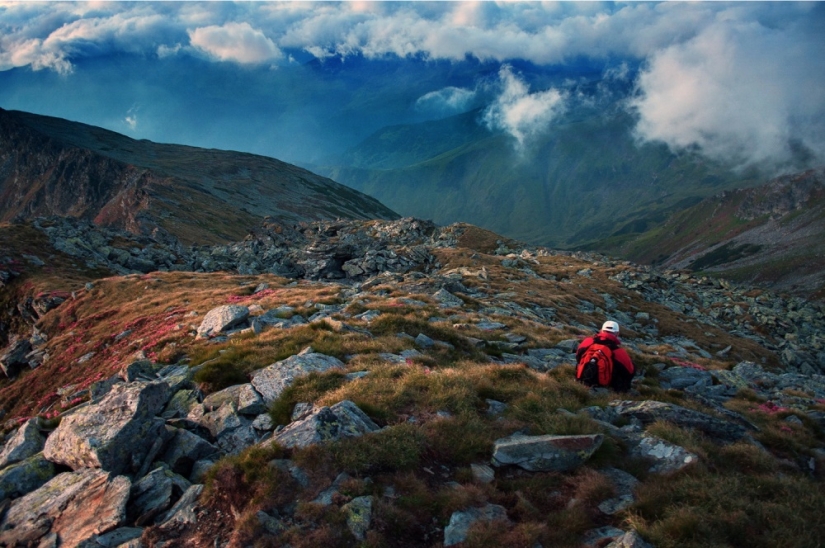 I get up at 5 in the morning, climb the mountains, and there's such a beauty there I get up at 5 in the morning, climb the mountains, and there's such a beauty there