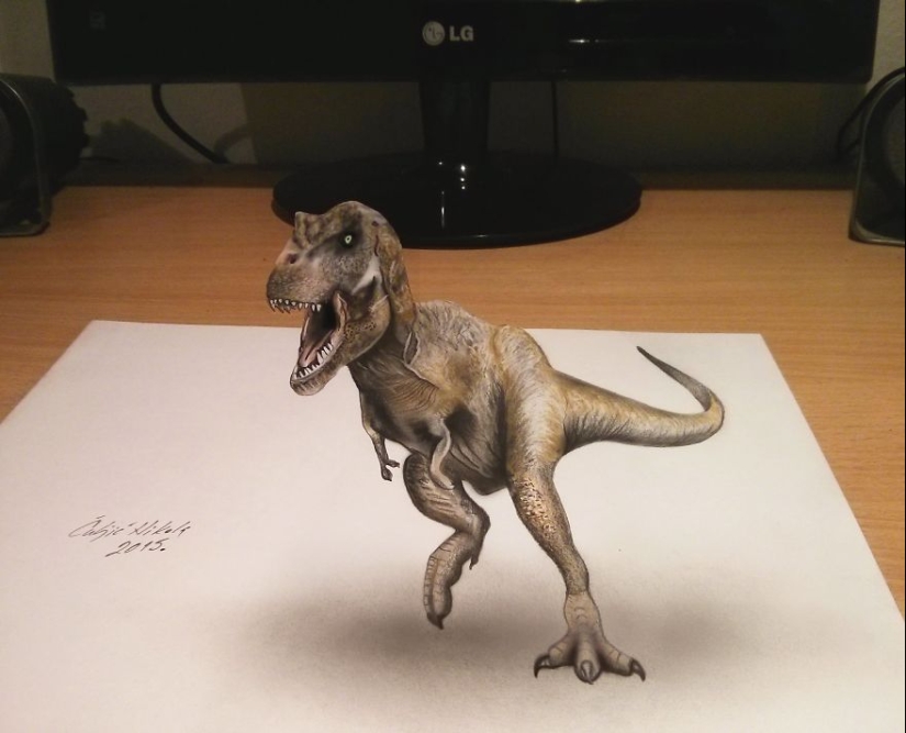 I just want to touch it: hyper-realistic 3D drawings