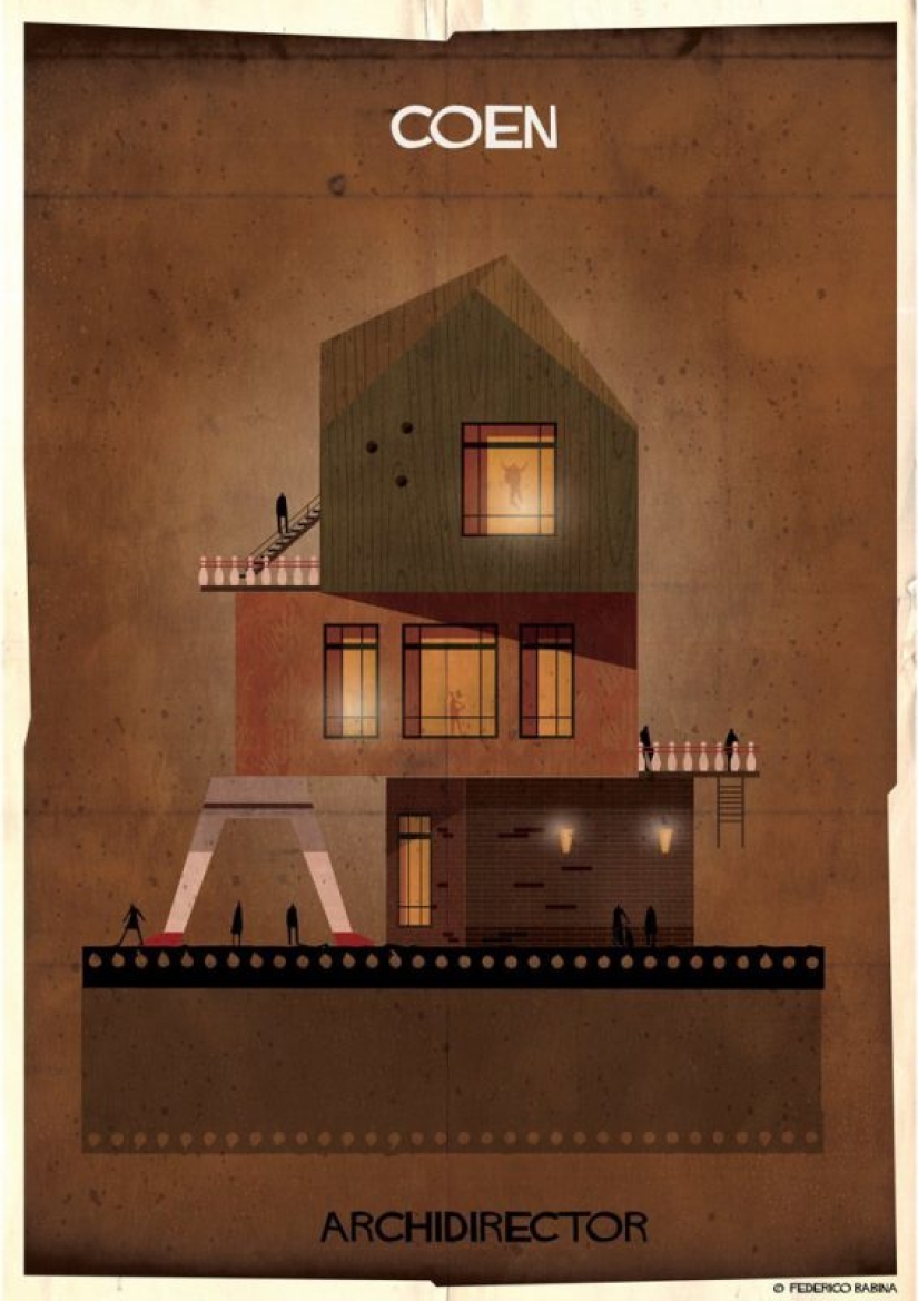 If famous filmmakers were houses If famous filmmakers were houses