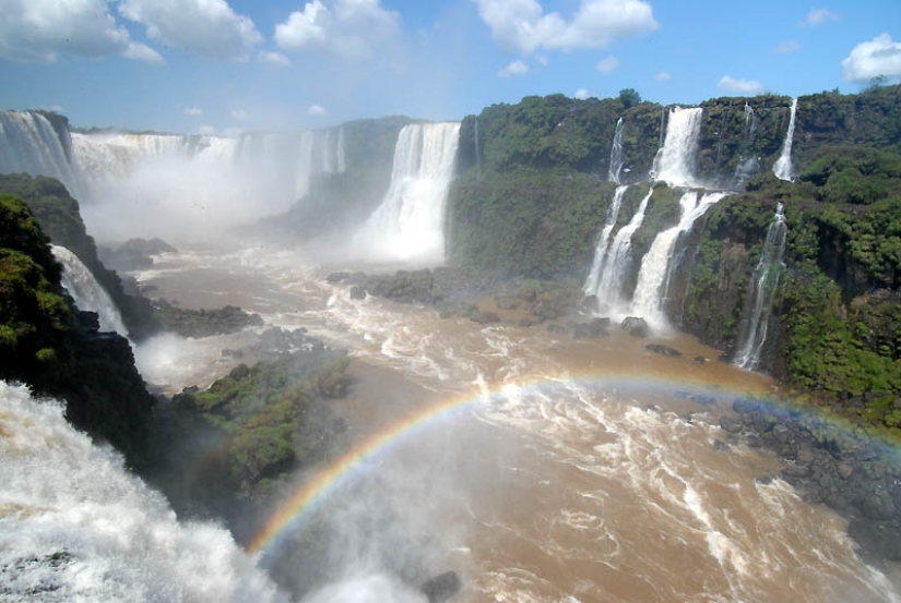Iguazu Waterfall — big water on the border of two countries