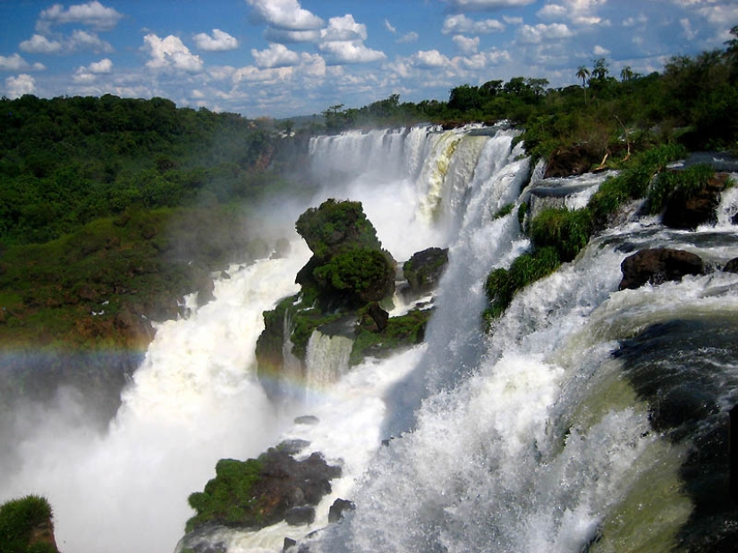Iguazu Waterfall — big water on the border of two countries