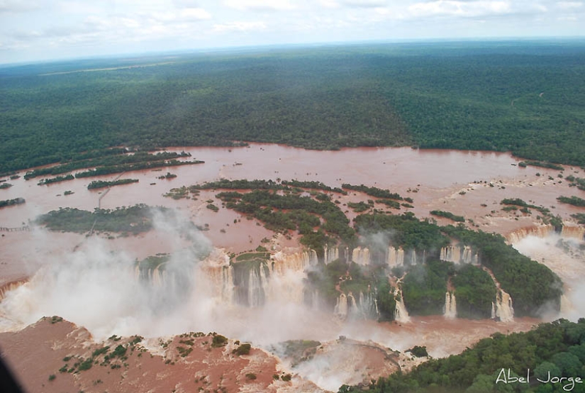 Iguazu Waterfall — big water on the border of two countries