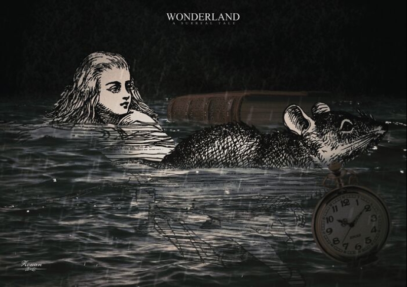 I’m Zouan Kourtis, And I Present A Surreal, Gothic Twist On Alice In Wonderland