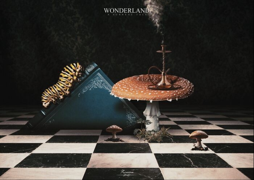 I’m Zouan Kourtis, And I Present A Surreal, Gothic Twist On Alice In Wonderland