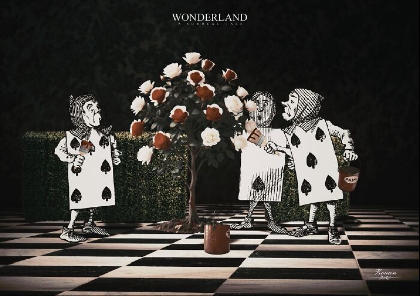 I’m Zouan Kourtis, And I Present A Surreal, Gothic Twist On Alice In Wonderland