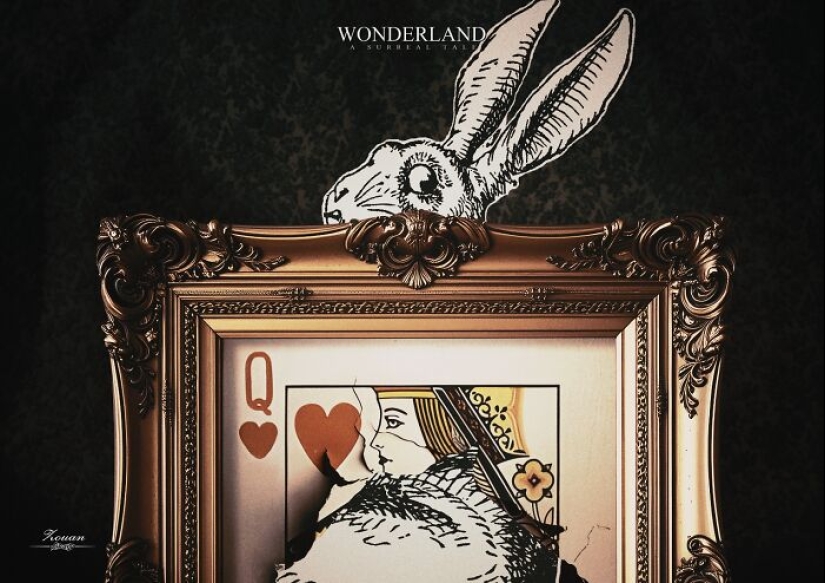 I’m Zouan Kourtis, And I Present A Surreal, Gothic Twist On Alice In Wonderland