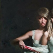 Images of contemporaries in the harsh Renaissance of Mitch Griffiths