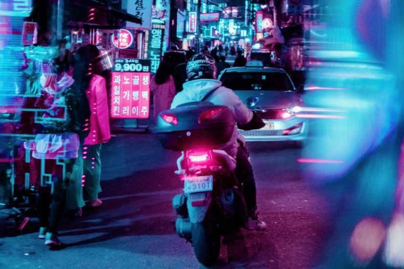 Imágenes de Tokio y Seúl a través de filtros fractales Imágenes de Tokio y Seúl a través de filtros fractales