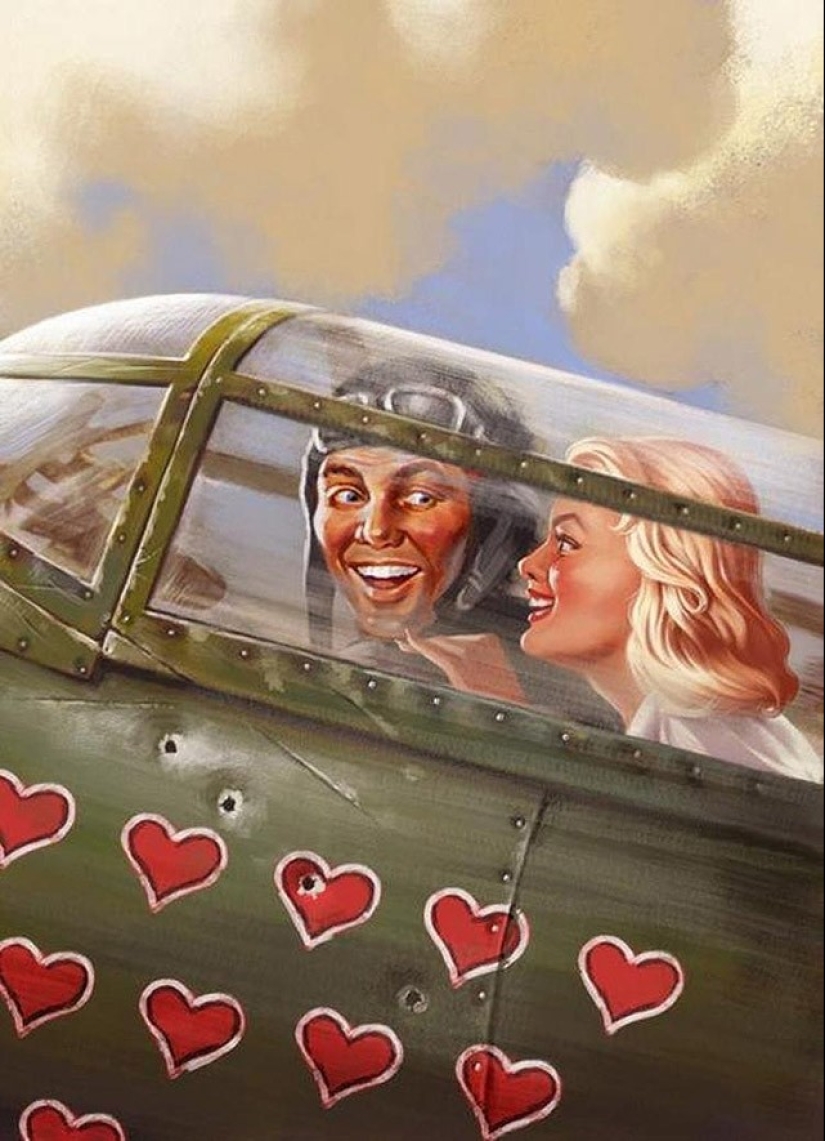 Impresionante "Soviética" pin-up de Valeria Barykina Impresionante "Soviética" pin-up de Valeria Barykina