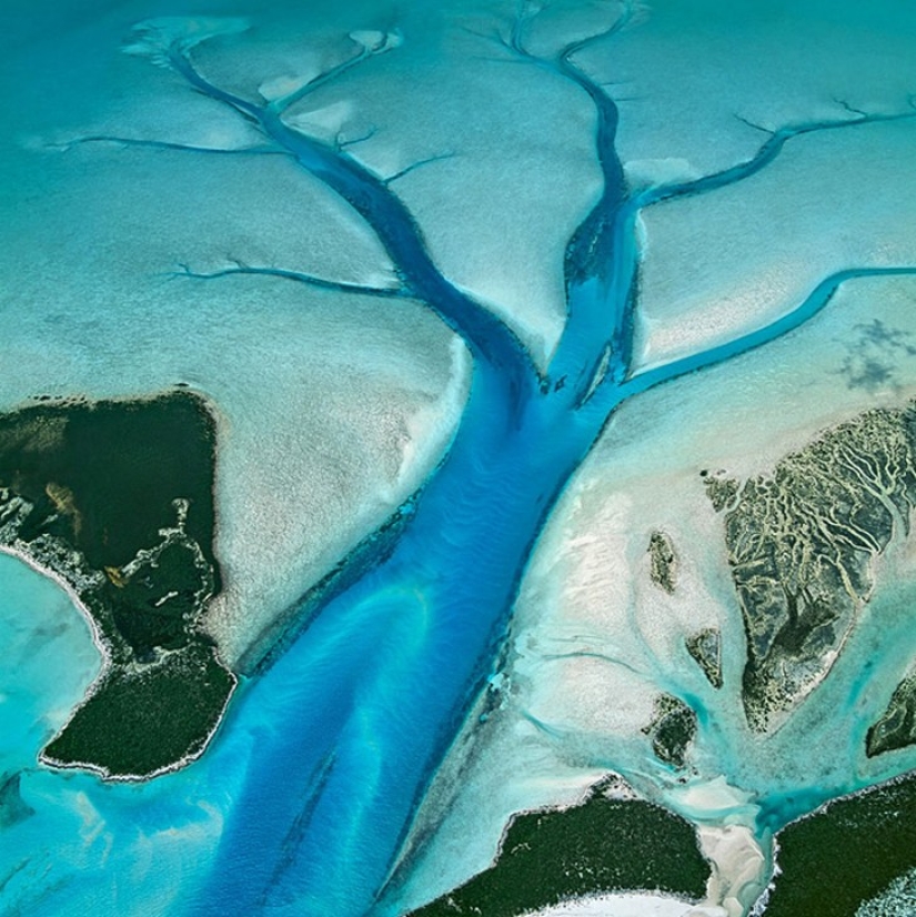 Impresionantes fotos de los embalses de la Tierra desde el aire