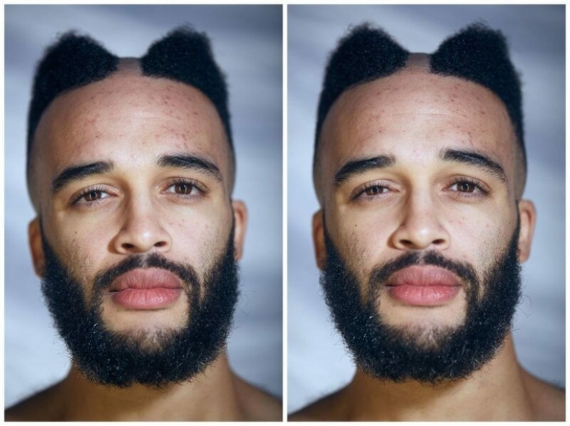 In clothes and without: an unusual photo project of an American