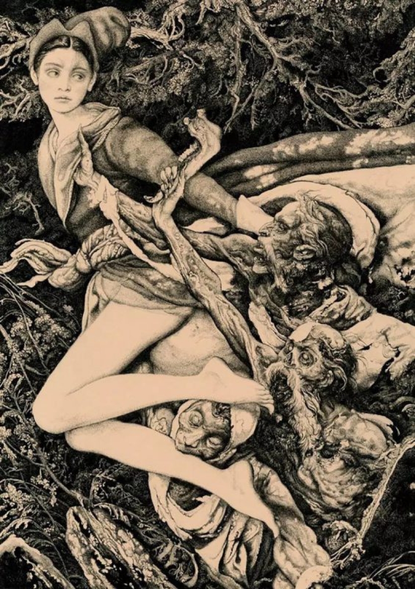 Incontrolada de la sexualidad en las pinturas Vani Zhuravliova Incontrolada de la sexualidad en las pinturas Vani Zhuravliova