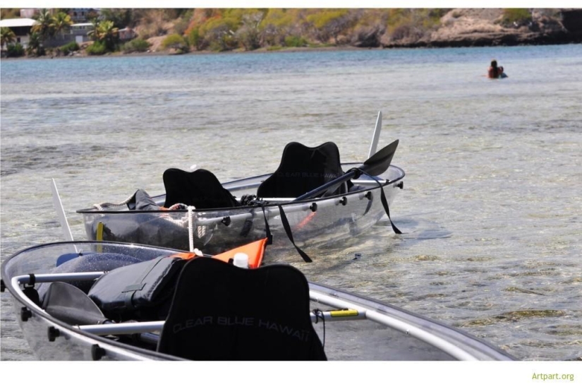 Increíbles barcos transparentes Increíbles barcos transparentes