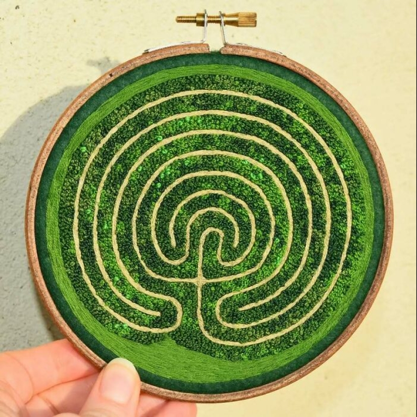 Incredible Landscape Embroidery By Victoria Rose Richards Incredible Landscape Embroidery By Victoria Rose Richards