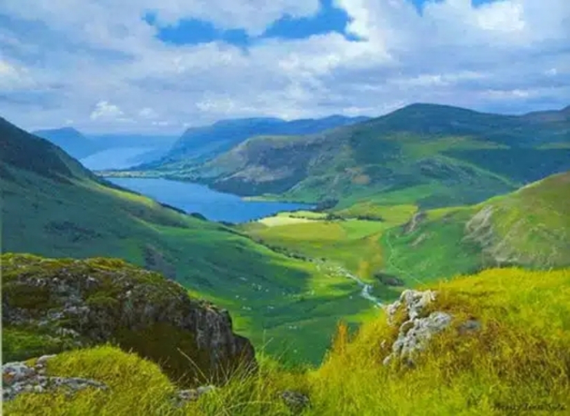 Incredible Landscapes by British Hyperrealist Michael Smith Incredible Landscapes by British Hyperrealist Michael Smith