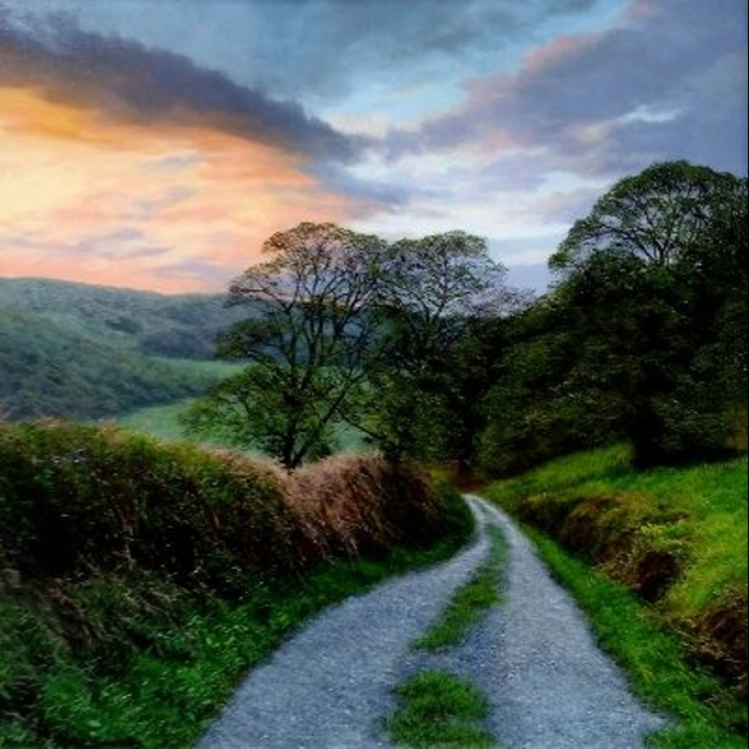 Incredible Landscapes by British Hyperrealist Michael Smith Incredible Landscapes by British Hyperrealist Michael Smith