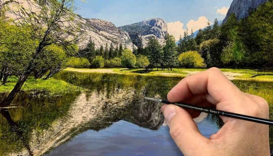 Incredible Landscapes by British Hyperrealist Michael Smith