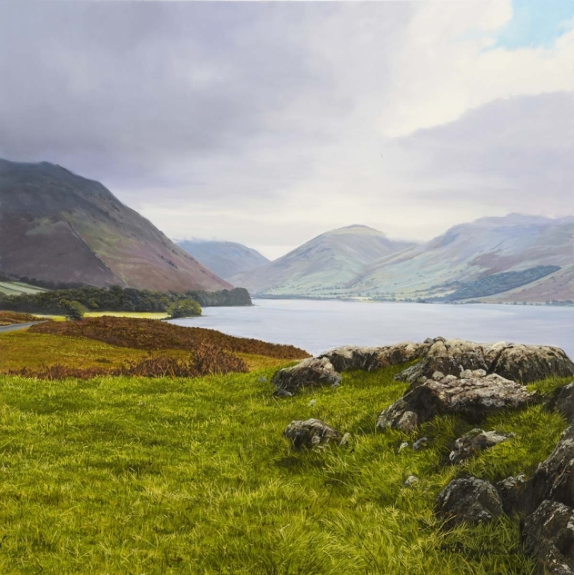 Incredible Landscapes by British Hyperrealist Michael Smith Incredible Landscapes by British Hyperrealist Michael Smith