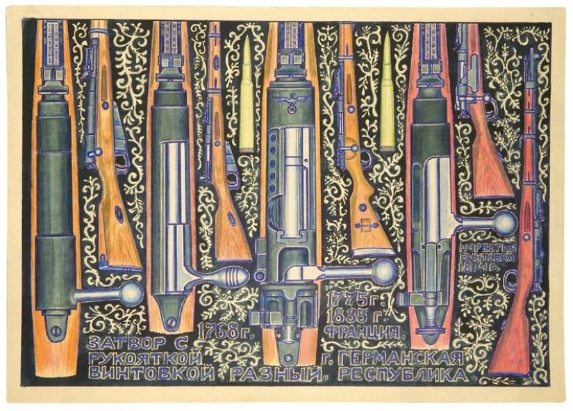 Insane painter who became world famous