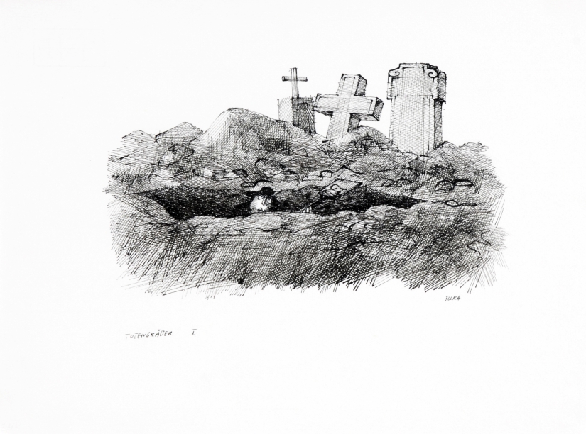 Inspired by Crows: Talented illustrator Paul Flora