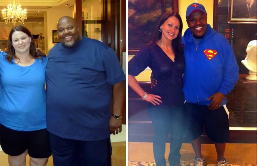 Inspiring photos of couples before and after losing weight together Inspiring photos of couples before and after losing weight together