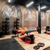 Instead of a sermon, a workout: How an old church in the Netherlands became a fitness club