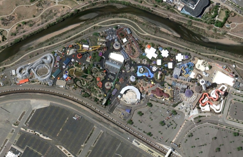 Interesting objects "Google Earth"