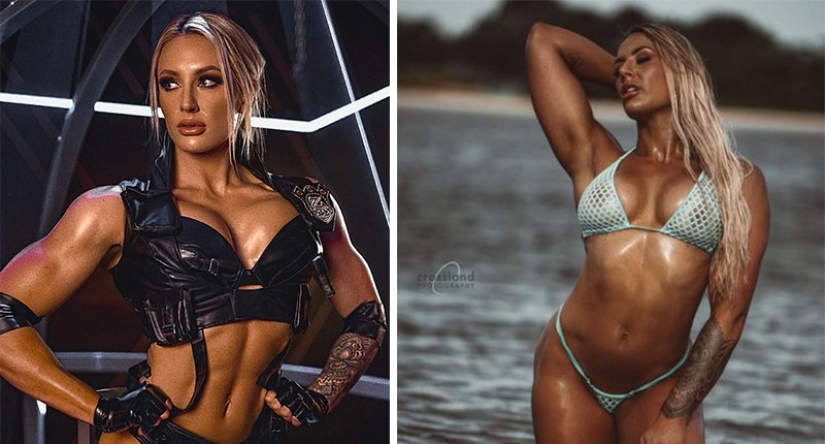 "Iron Barbie" Gabrielle Lyons