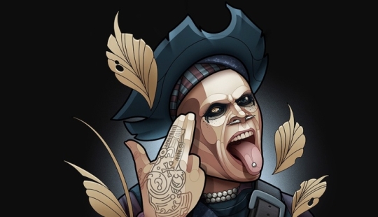 Ironic images and wordplay in the works of the artist with the nickname "Kombucha" Ironic images and wordplay in the works of the artist with the nickname "Kombucha"