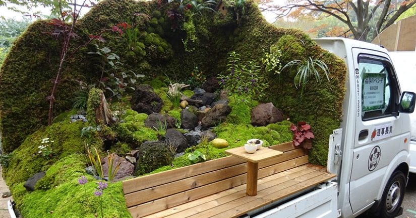 It could come only in Japan — coolest mobile mini-garden