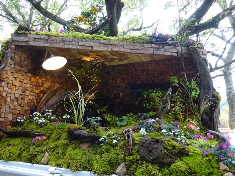 It could come only in Japan — coolest mobile mini-garden