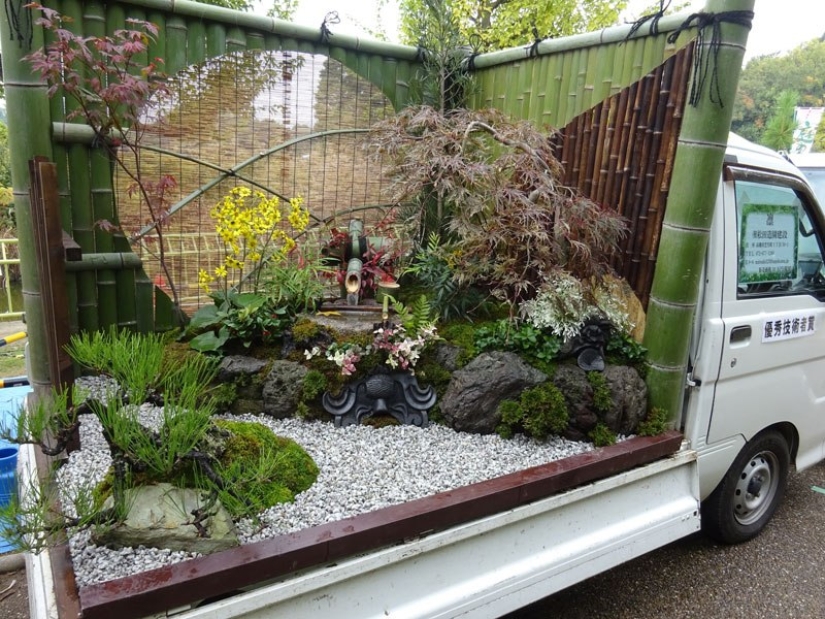 It could come only in Japan — coolest mobile mini-garden