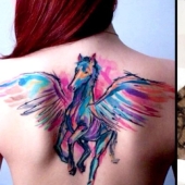 It was-it became: how tattoos age