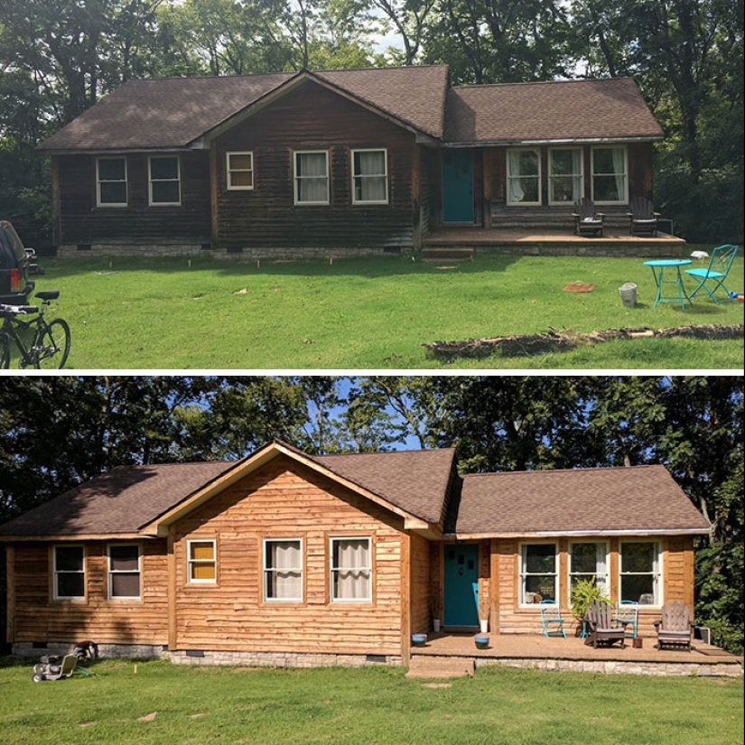 It's not a renovation, it's a cleaning! 30 examples of the transformations a simple cleaning can bring.