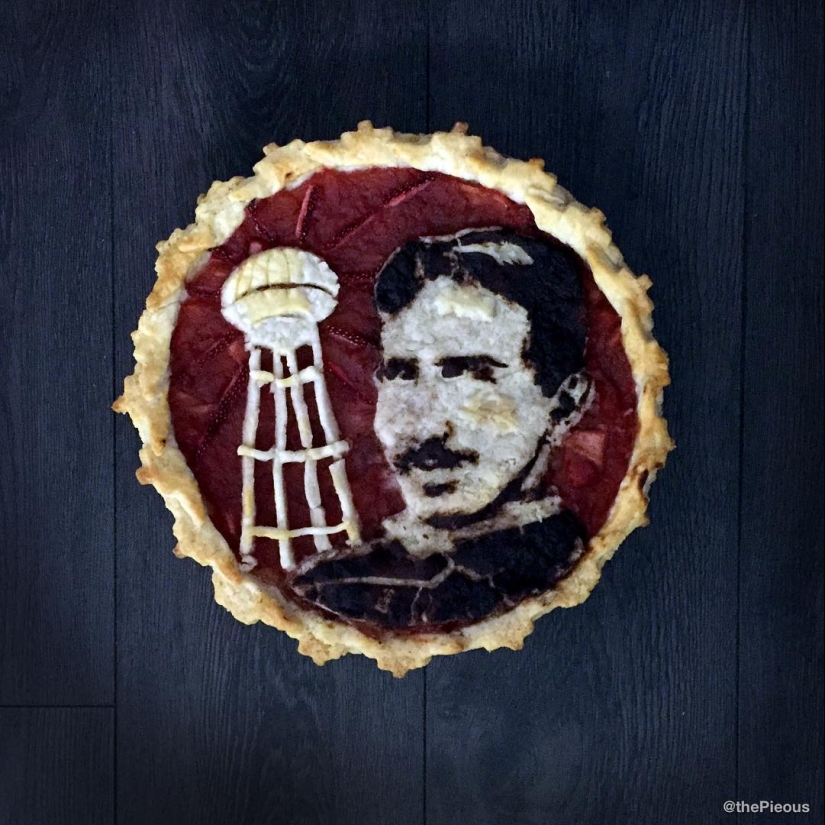 It's even a pity to cut: pop culture in pies It's even a pity to cut: pop culture in pies