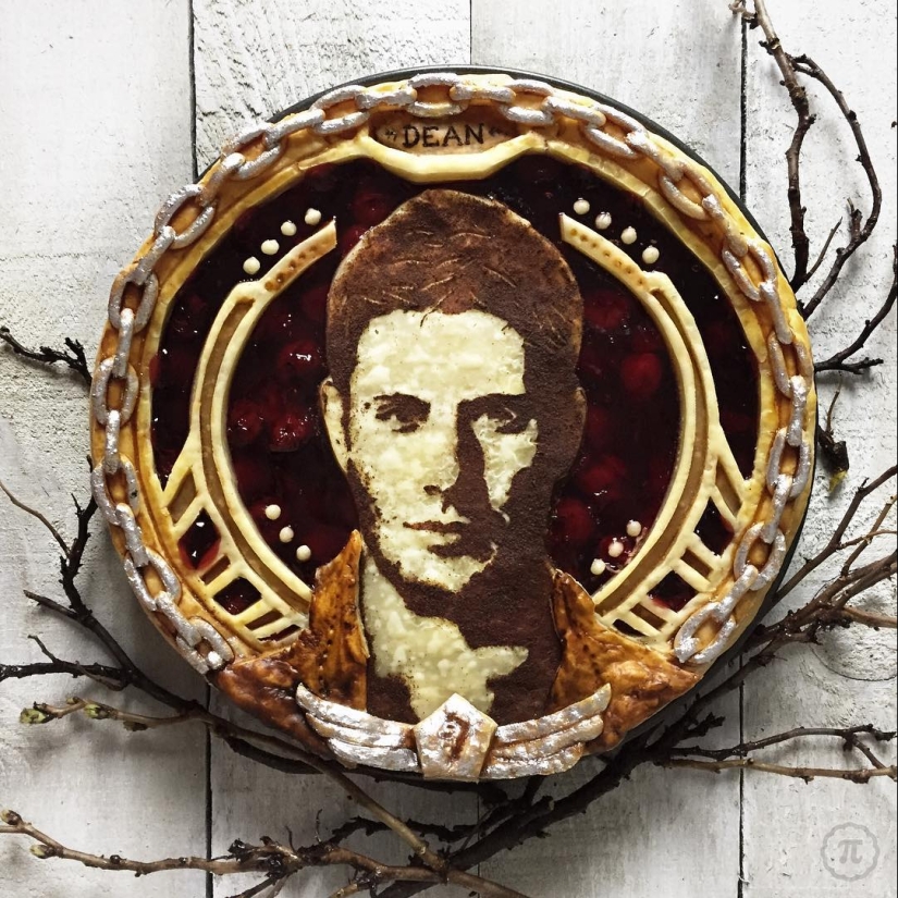 It's even a pity to cut: pop culture in pies It's even a pity to cut: pop culture in pies