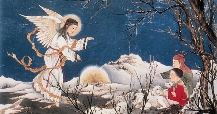 Japonés iconos Cristianos: las imágenes en la interpretación