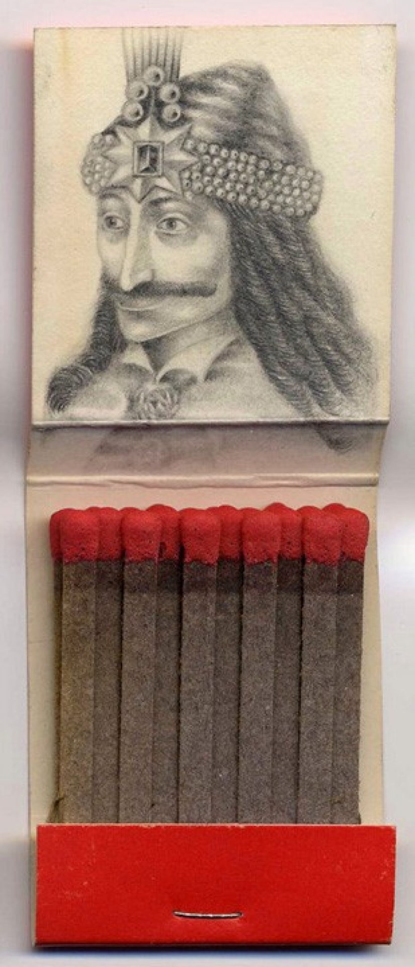 Jason D'Aquino: los fósforos no son un juguete, sino arte