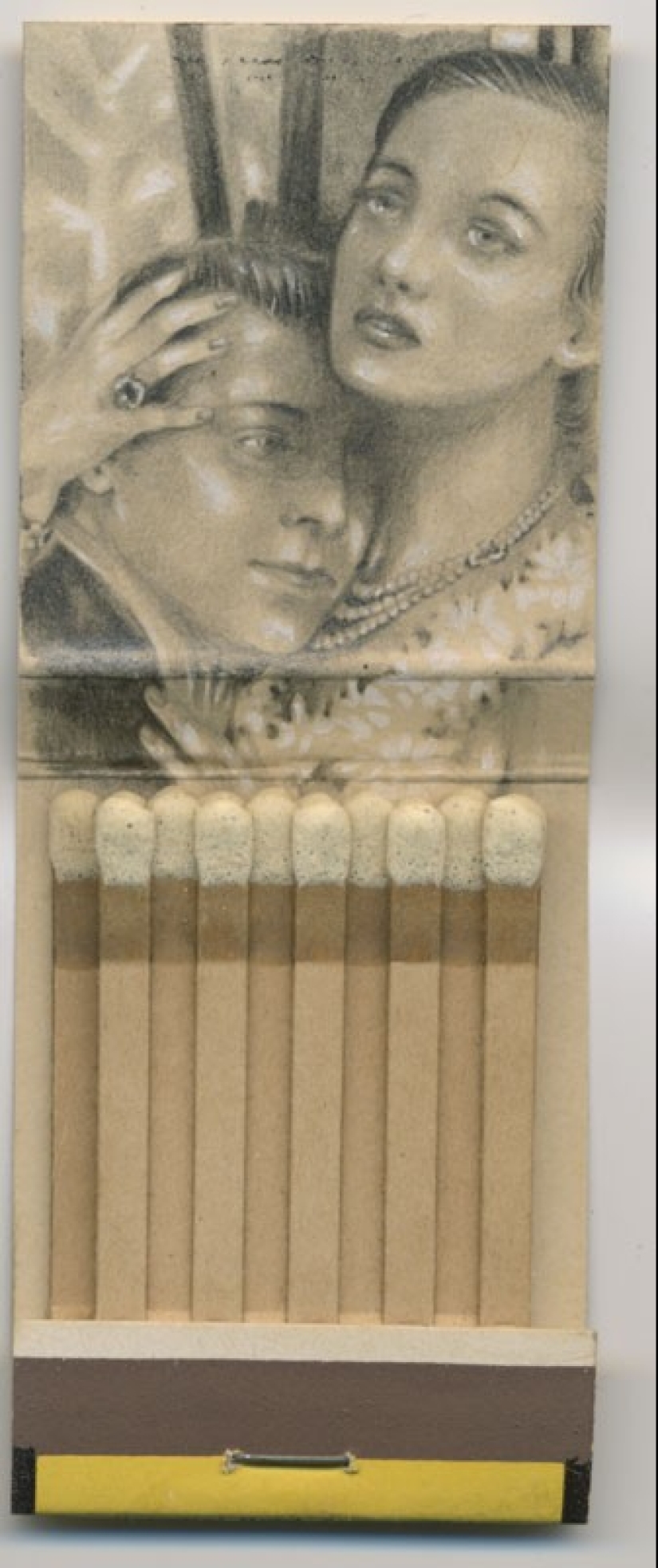 Jason D'Aquino: los fósforos no son un juguete, sino arte