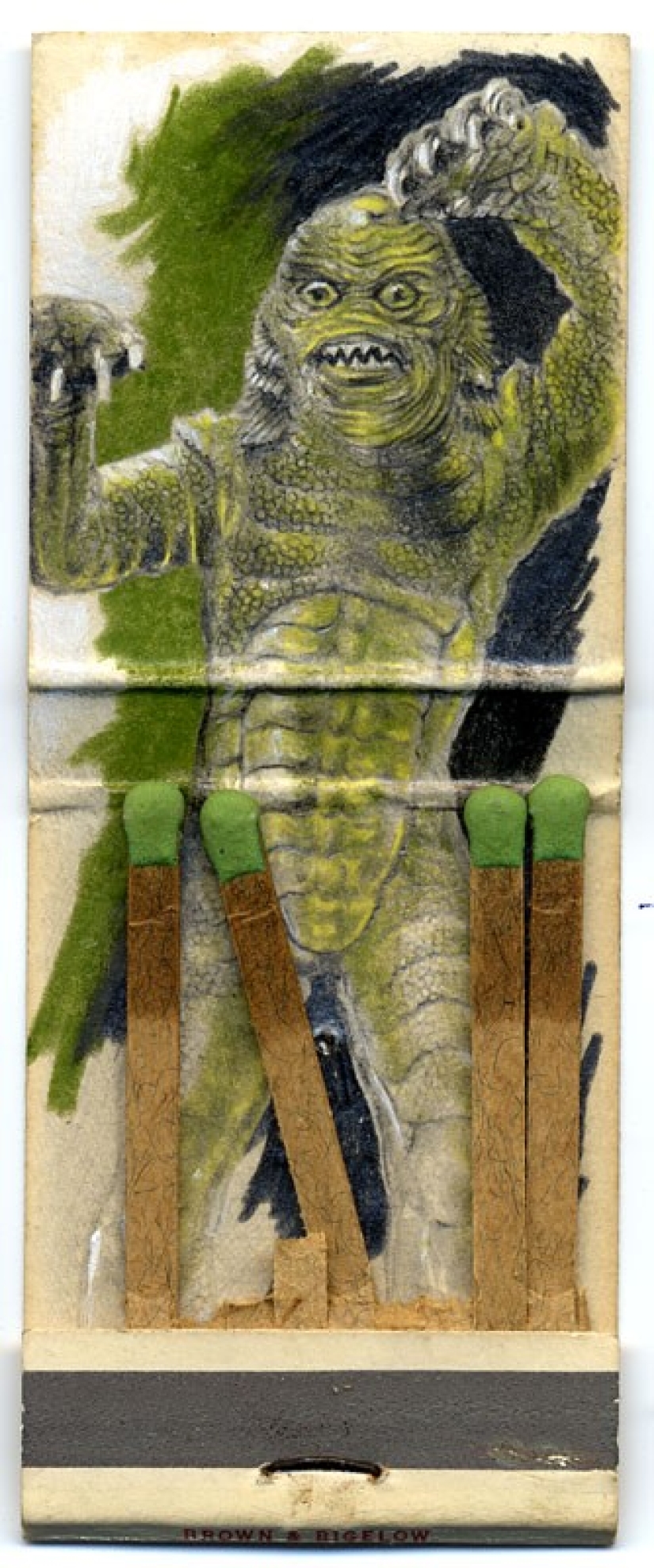 Jason D'Aquino: los fósforos no son un juguete, sino arte