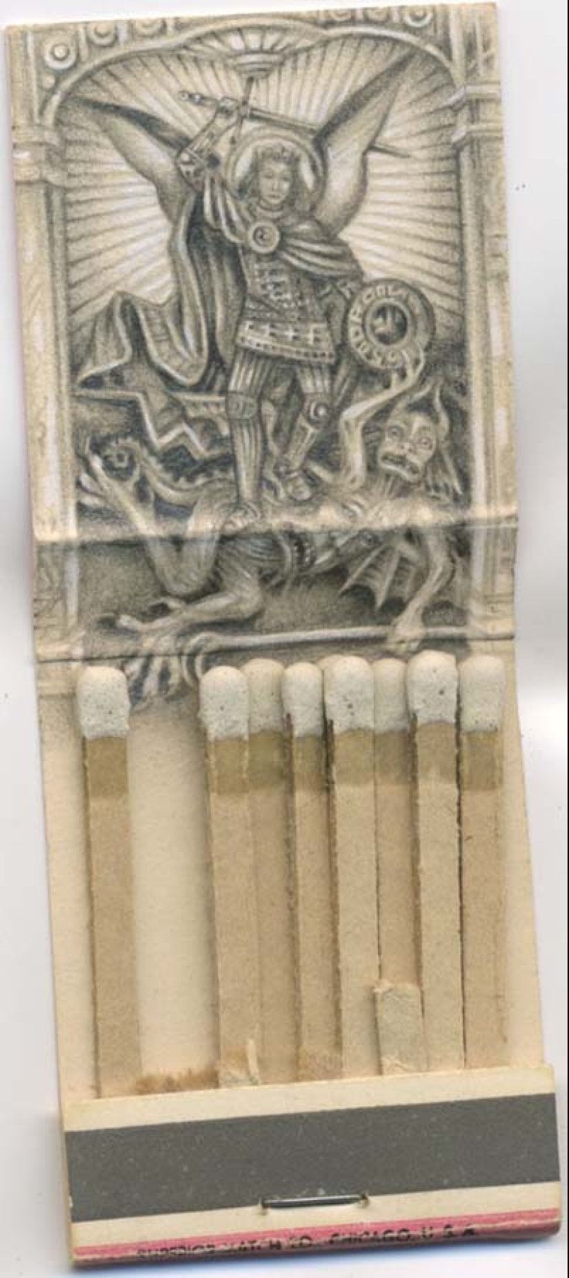 Jason D'Aquino: los fósforos no son un juguete, sino arte