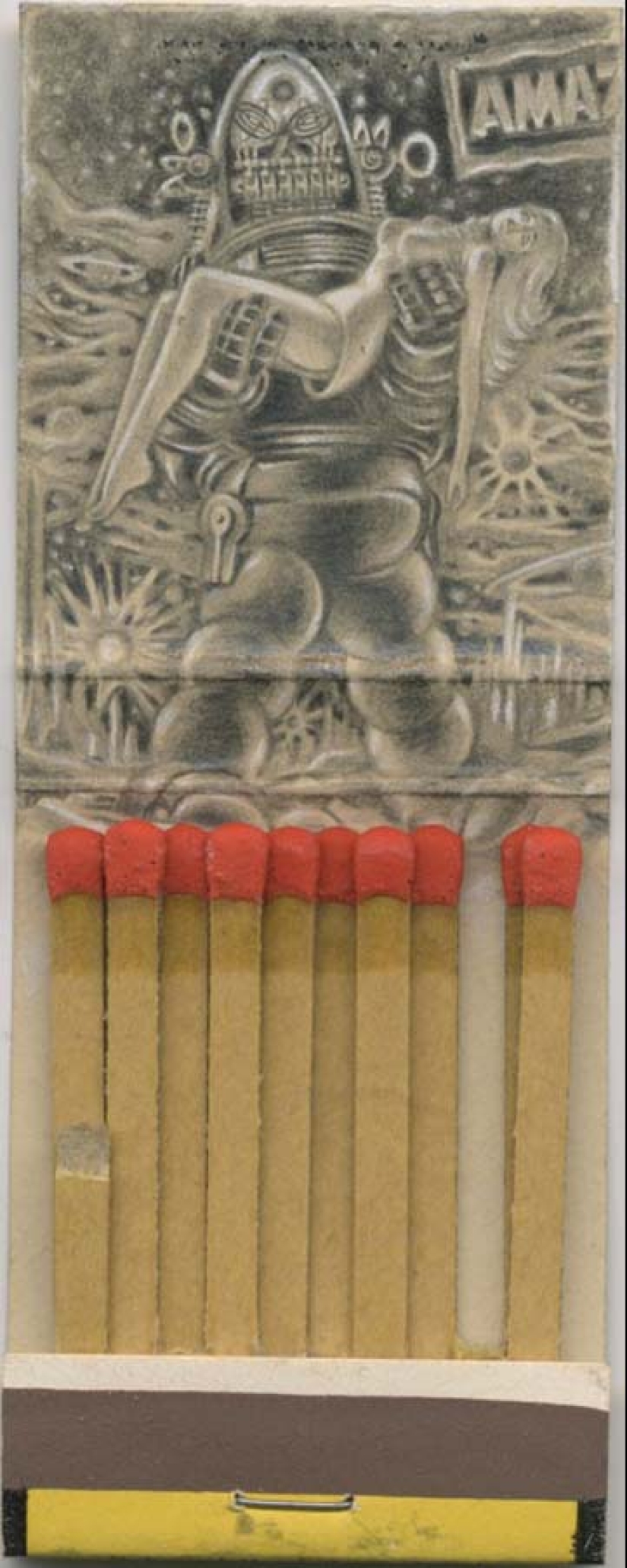 Jason D'Aquino: los fósforos no son un juguete, sino arte