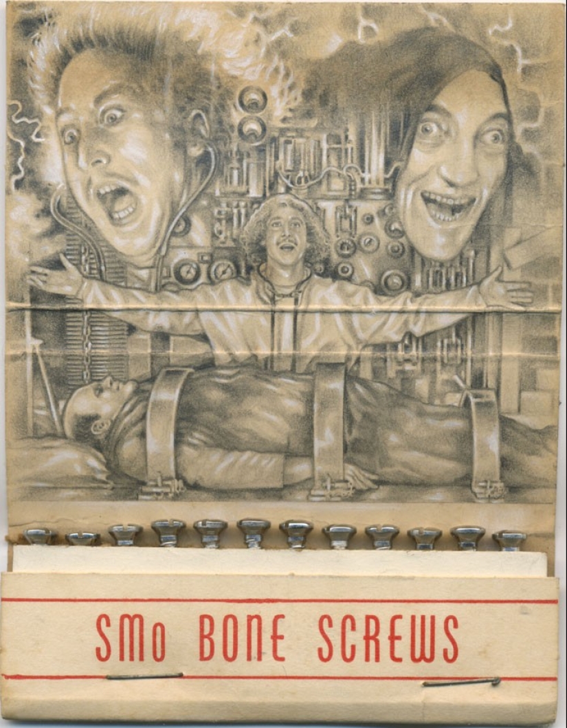 Jason D'Aquino: los fósforos no son un juguete, sino arte